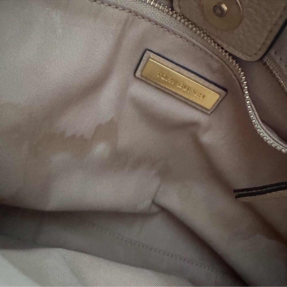 Tory Burch Blush Pink Nude Color Tote - Picture 4 of 5